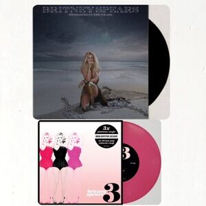2 NEW BRITNEY SPEARS URBAN OUTFITTERS VINYLS